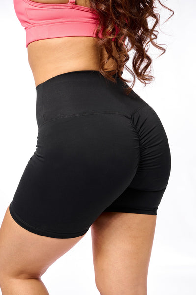 2e Kansje - Scrunch Shorts Black