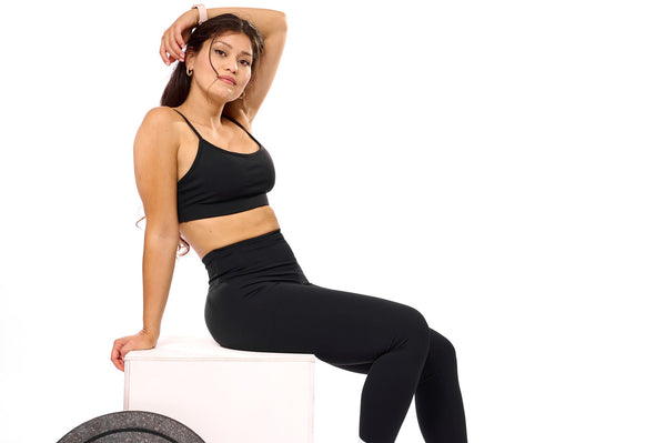 Scrunch leggings Black Pearl