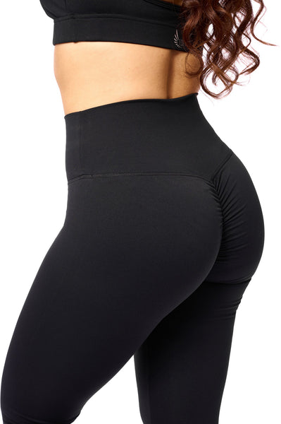 Scrunch leggings Black Pearl