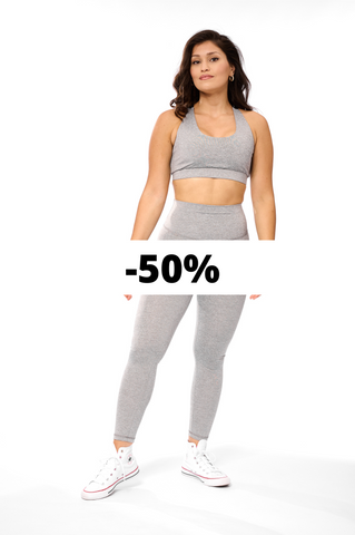 Scrunch legging Space Grey