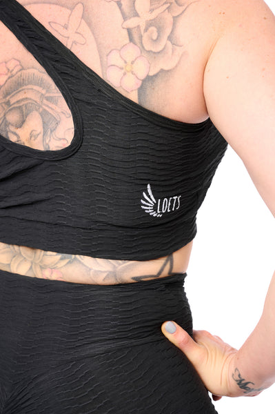 "Lovely" gym top